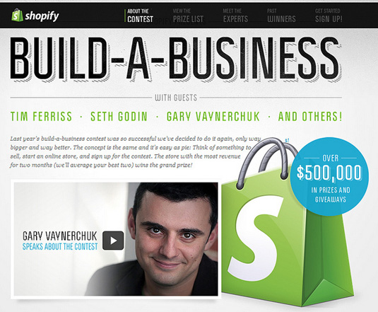 Shopify Build-A-Business Contest
