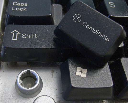 customer complaints computer keyboard